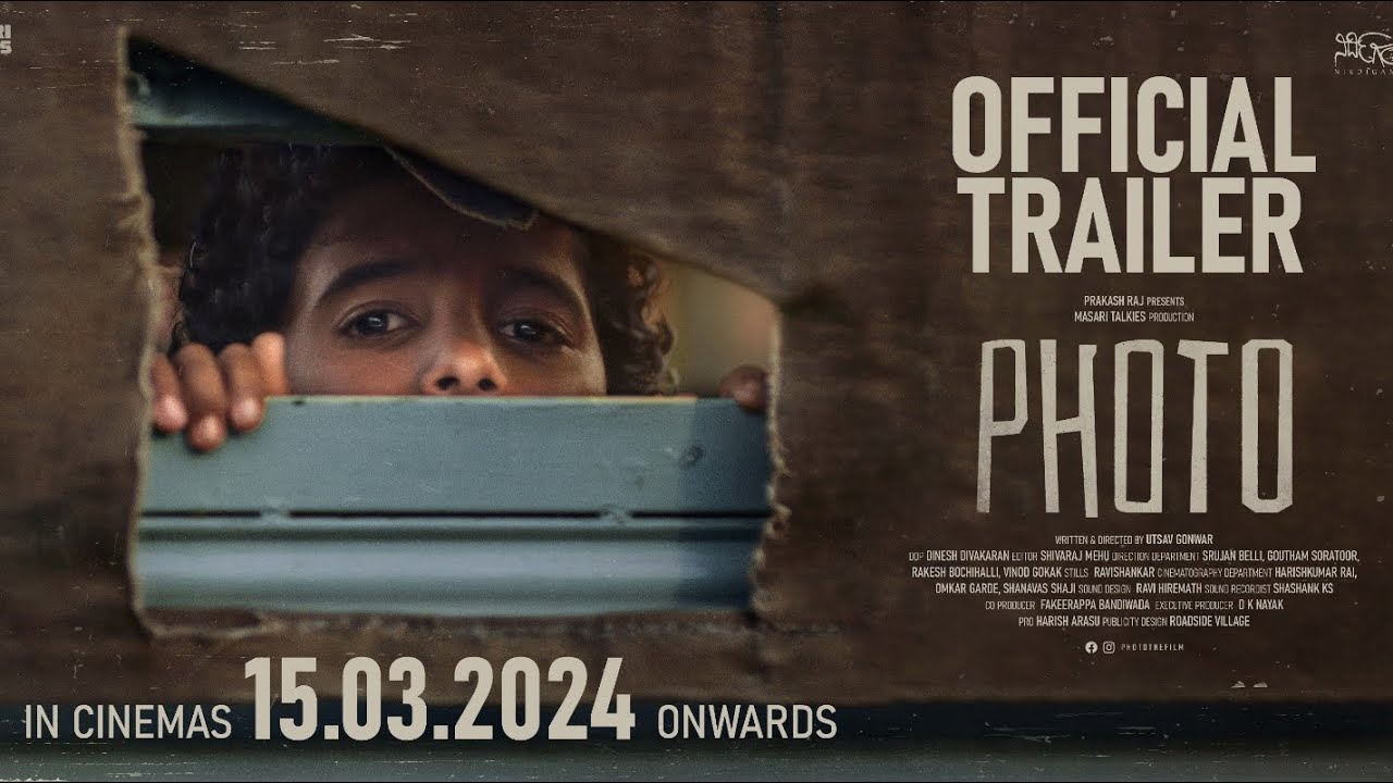 PHOTO - Kannada Film Official Trailer 2024| Prakash Raj| Utsav Gonwar