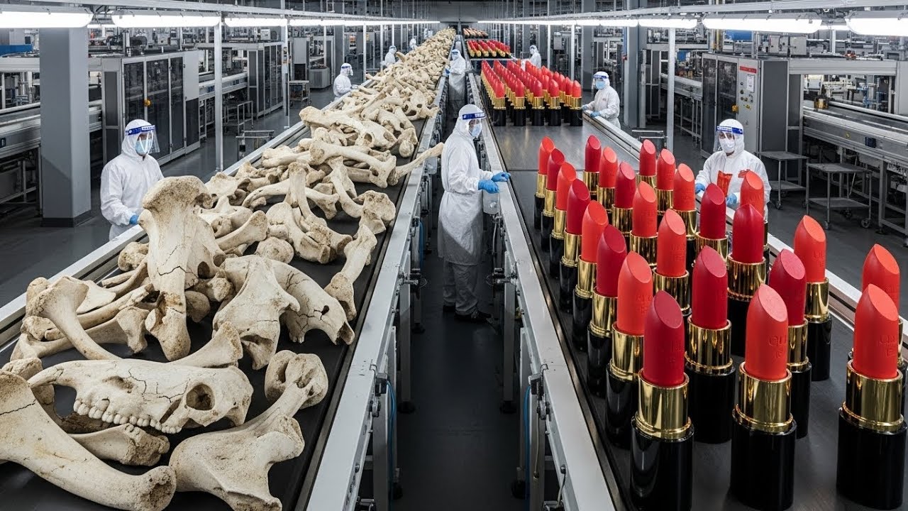 Inside the Mega Makeup Factory &mdash; From Animal Bones to expensive makeup products