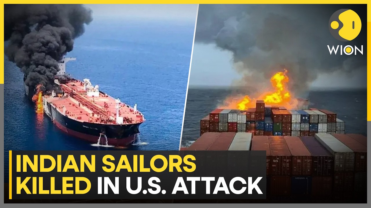 US Attack On Tanker Kills 3 Indian Seafarers In Gulf Of Oman | WION World News