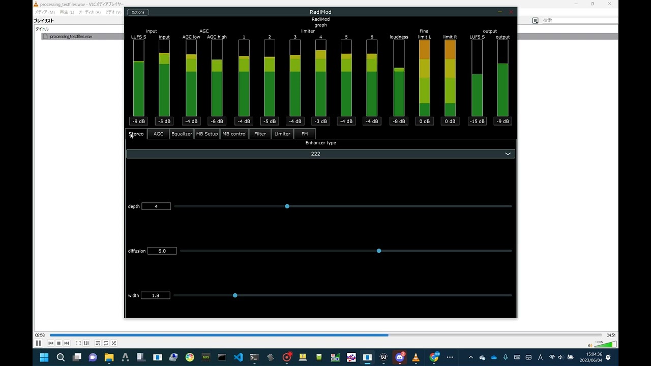 RadiMod ver 1.0 test