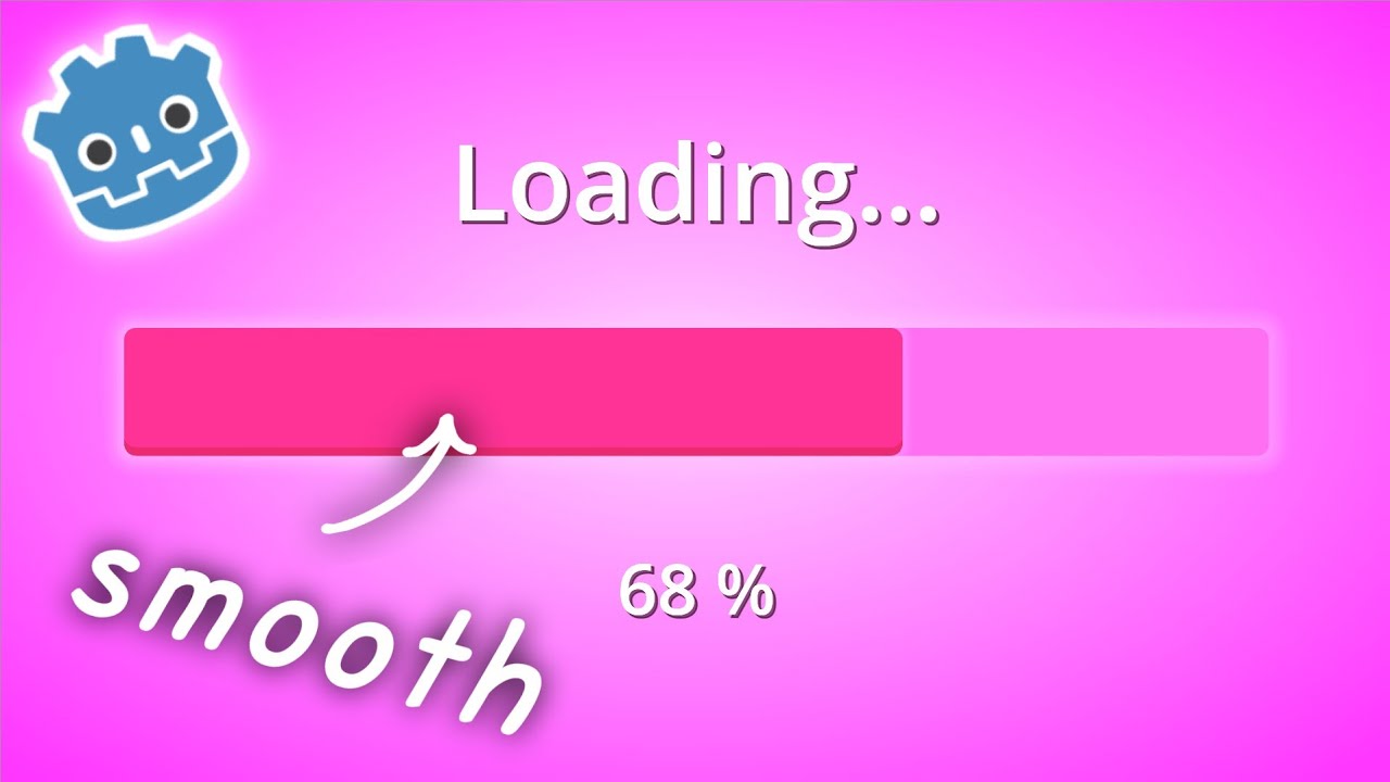 Smooth Loading Bar In Godot 4 ( Changing Scenes In Godot )