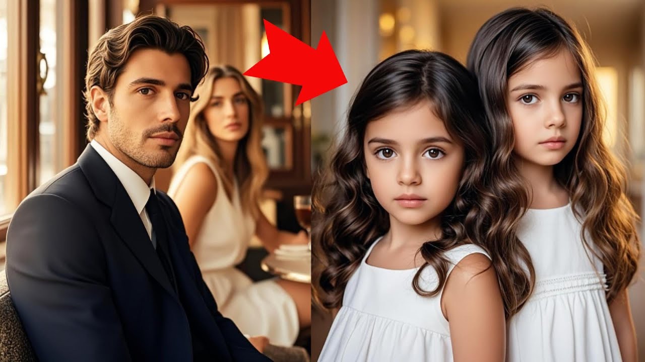 EL CEO MILLONARIO CENABA CON SU PROMETIDA CUANDO DOS NIÑAS SE ACERCARON  DIJERON “ERES NUESTRO PAPÁ”