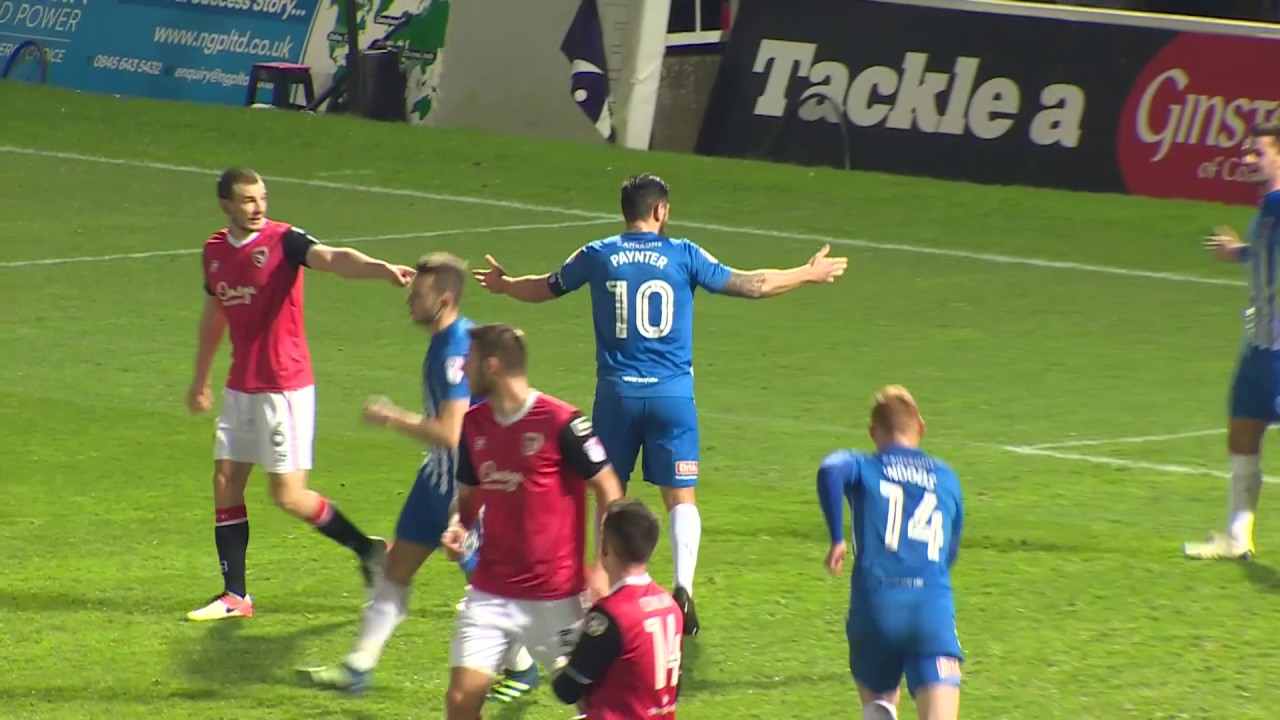 Hartlepool v Morecambe