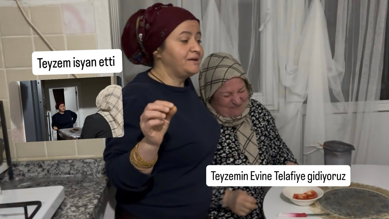 Teyzeme Gece Baskın Yapmaya Gidiyoruz Eve Kabul Edilmedik Kovulduk 🛑