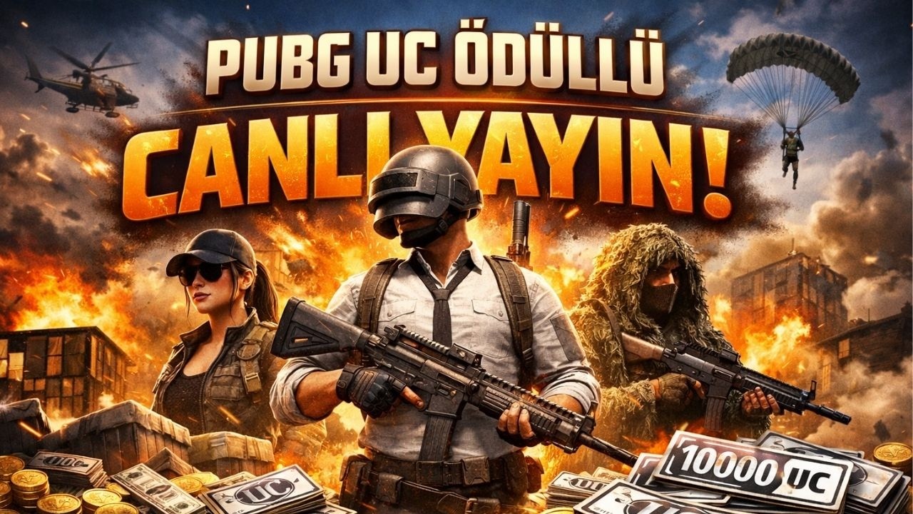 🎁 PUBG Mobile UC Ödüllü Odalar! + 20 Kişiye 60 UC Çekiliş