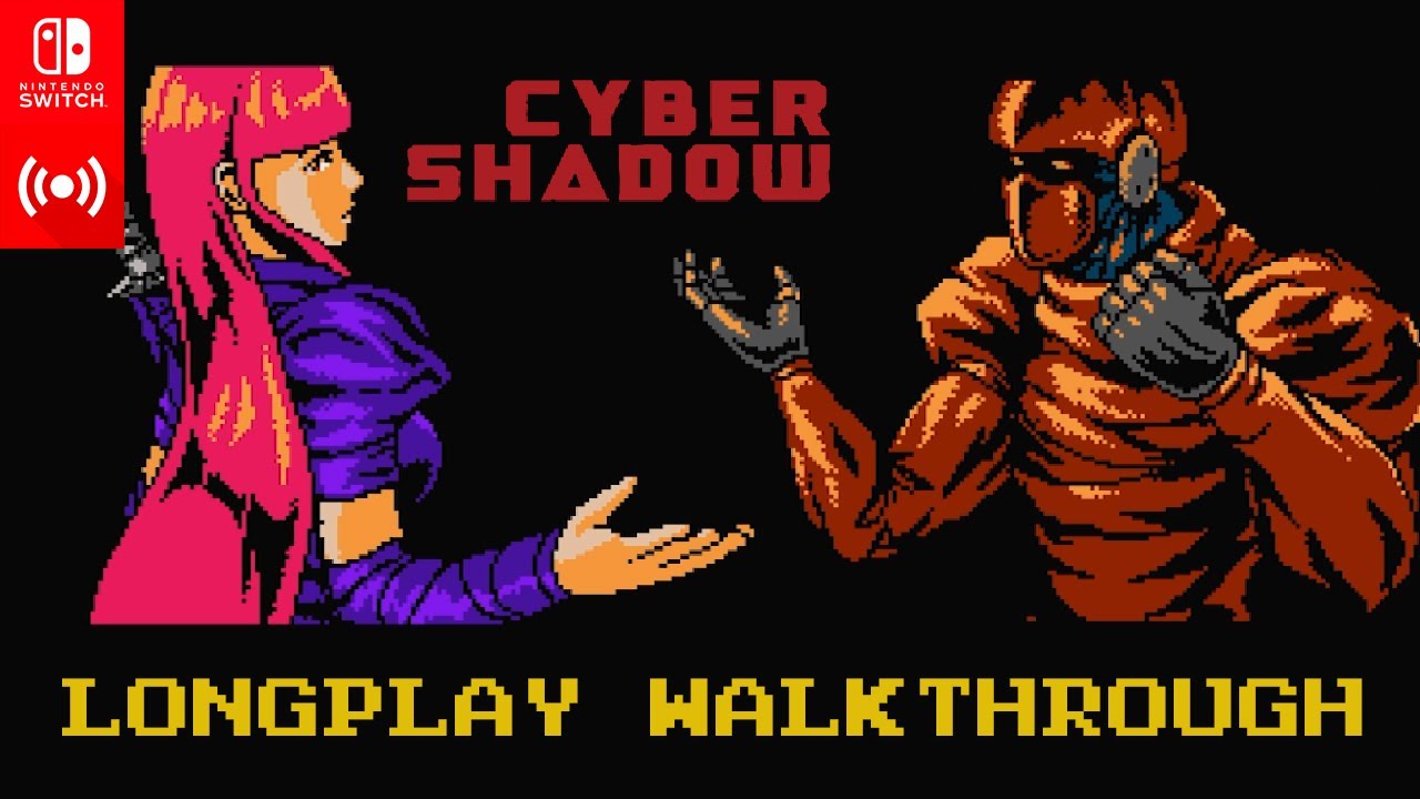CYBER SHADOW ★ Longplay - Walkthrough | All Bosses | No Commentary★ [ger] [Nintendo Switch]