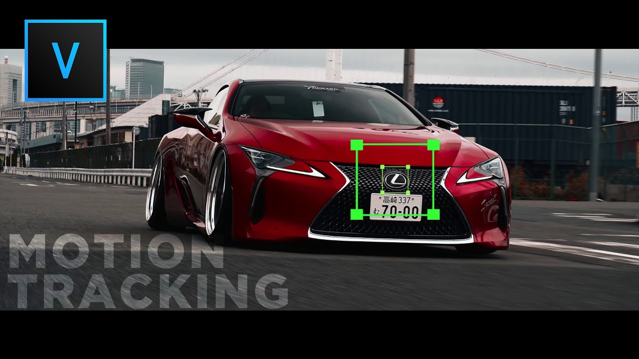 Motion Tracking Title & Text in Vegas Pro 18