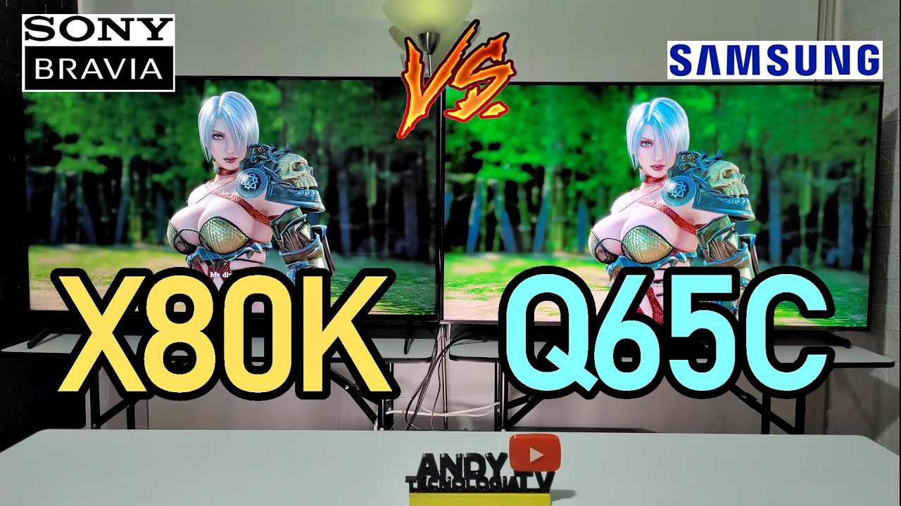 SONY X80K vs SAMSUNG Q65C: TRILUMINOS PRO vs QLED / SMART TVS 4K