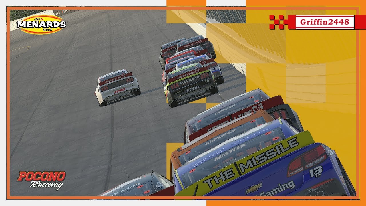 please something happen - iRacing ARCA Menards Series at Pocono