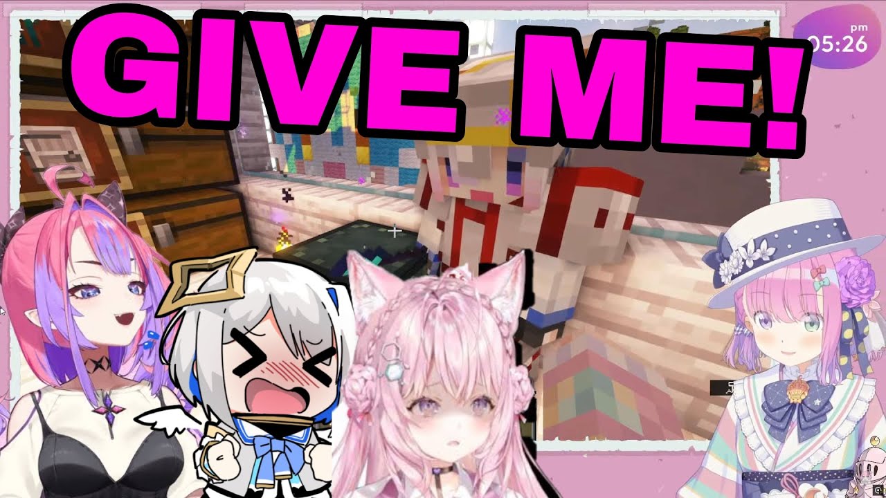 Himemori Luna Extort Everyone She Met | Minecraft [Hololive/Sub]