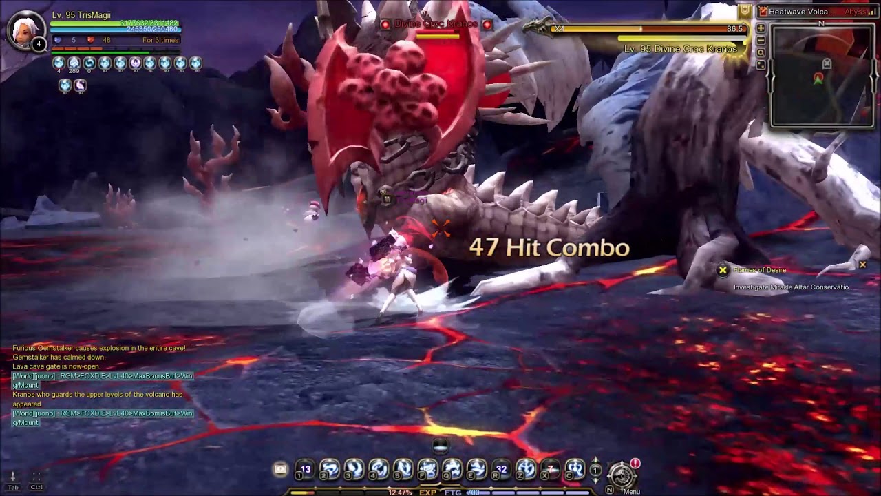 Volcano Nest Hardcore Solo 6mins - Blade Dancer