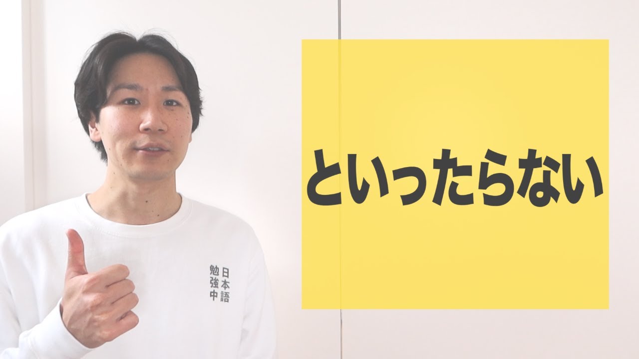 「といったらない」【JLPT N1】