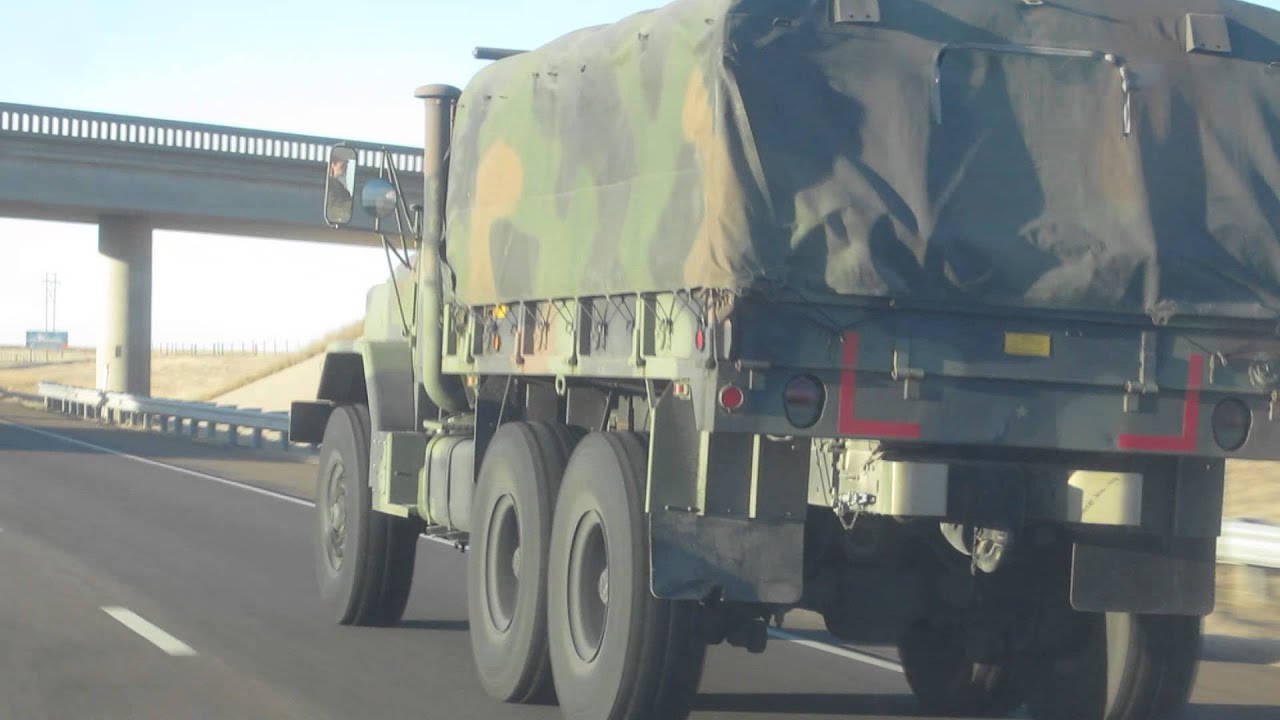 Alvin & Craig's M929 6X6 Five Ton Going Home West Bound I-70 12262013 026