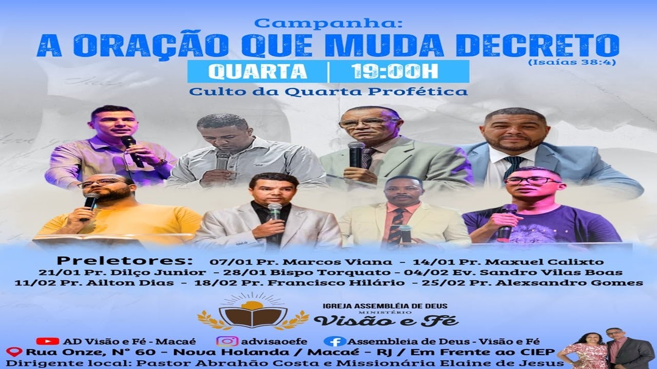 Culto da Quarta Profética | 14/01/2026.