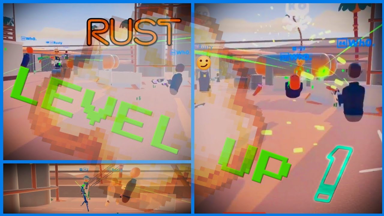 Rec Room Rust - Level Up 1 (Elmo, Sulle, Who vs J, Rusty)