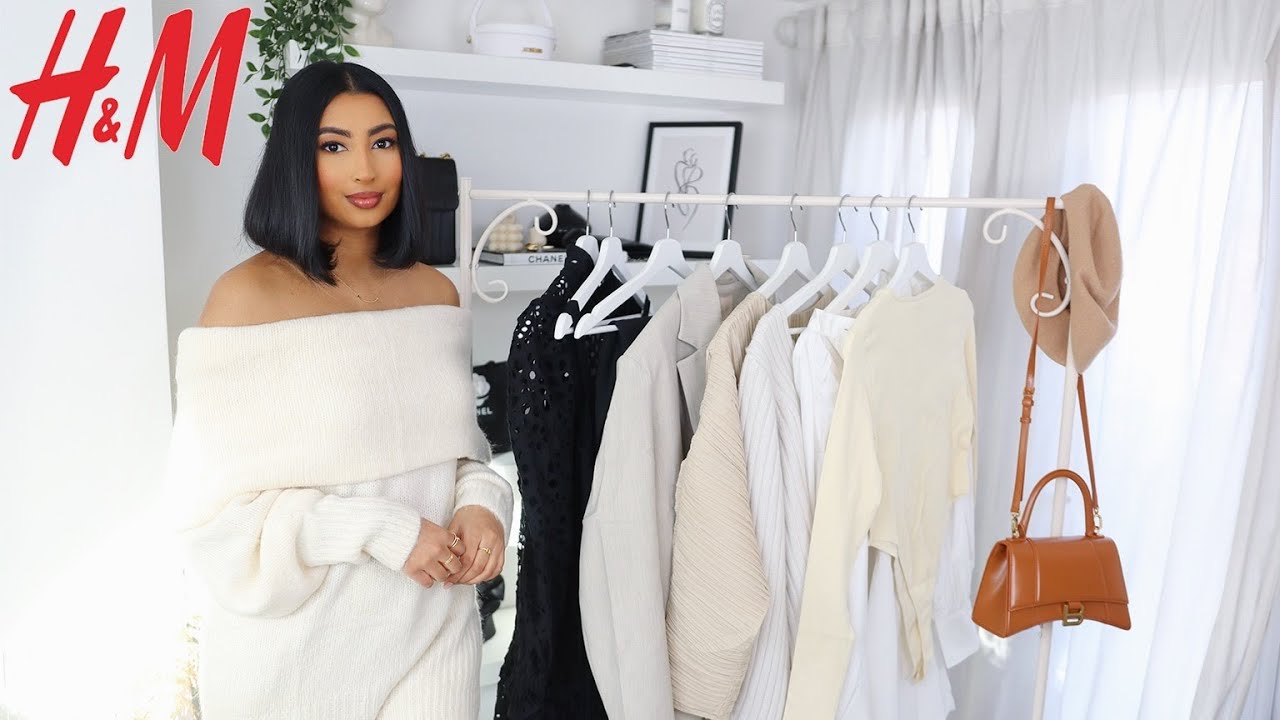 NEW SEASON H&M TRY-ON HAUL 2021 | 10 TRANSITIONAL OUTFITS | NOORIE ANA