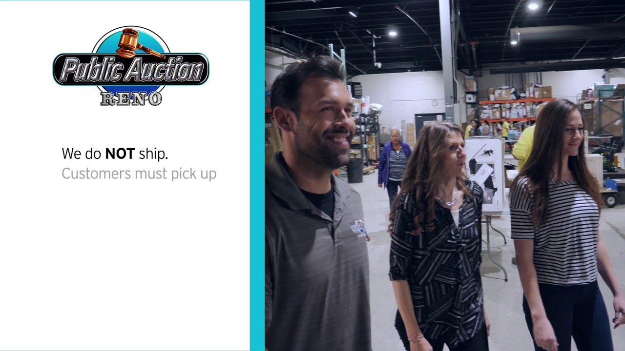 Public Auction Reno Video