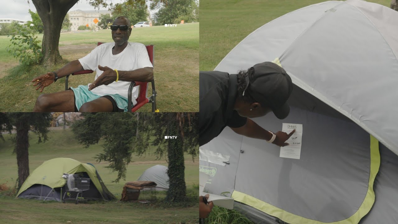 Homeless Encampment NOTIFIED of Removal in Washington DC