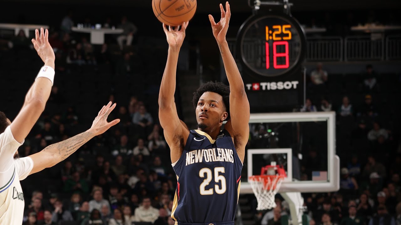 Trey Murphy III highlights with 44 points, 12 three-pointers vs. Milwaukee Bucks 2/4/2026