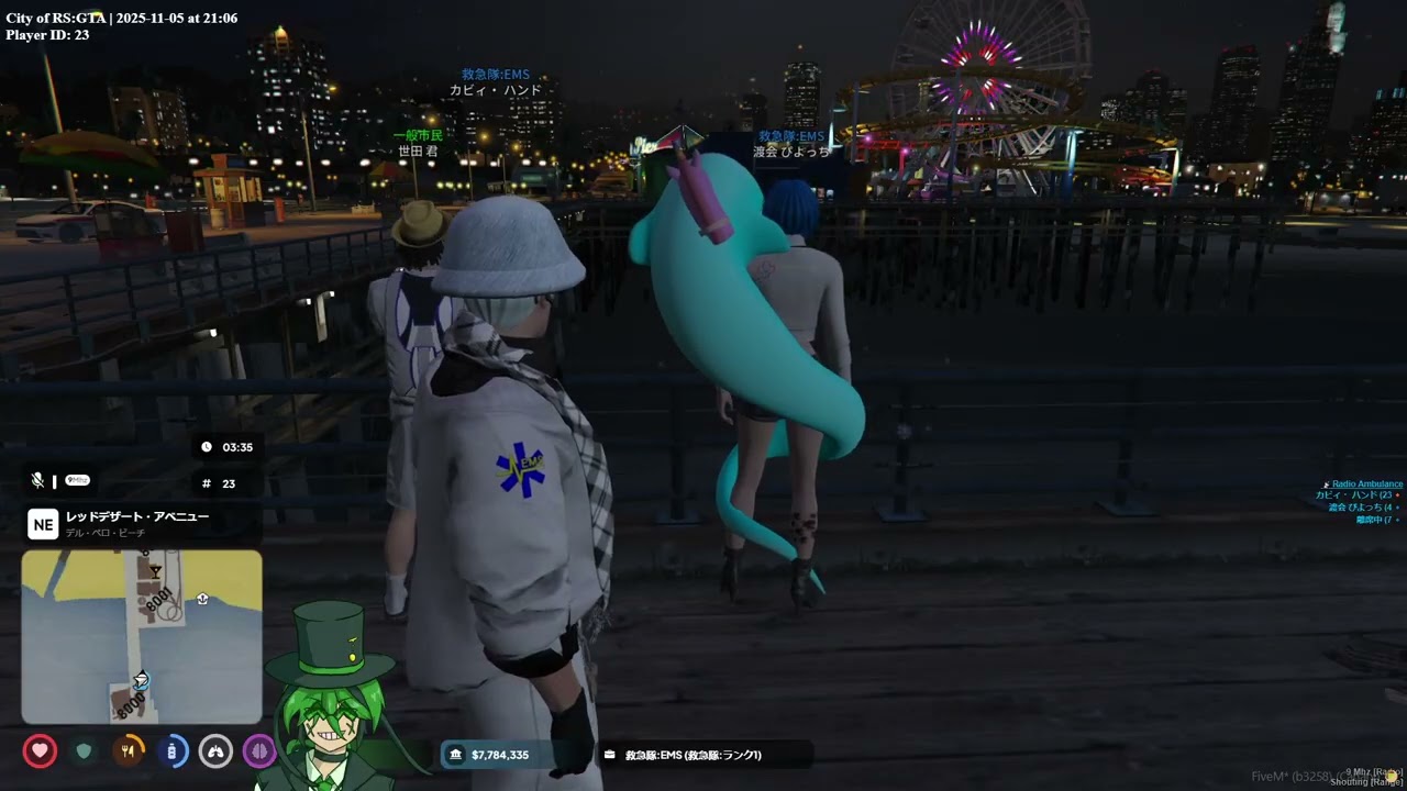 【RS:GTA】9日目 Dr.カビパン‐カビィ・ハンド 🌃【Twitchアーカイブ】2025/11/05配信