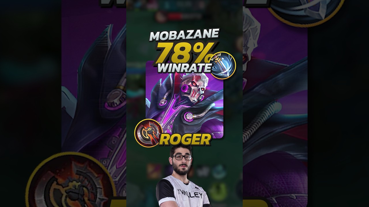 Mobazane 78% Winrate Roger S33 Build! Mobile Legends 