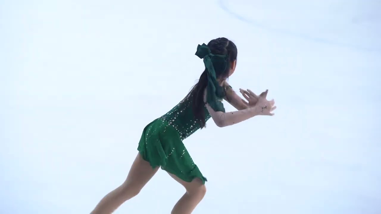 INDONESIA ICE SKATING OPEN 2025 (IISO) 🥇1ST PLACE ARTISTIC FS6 (FEMALE 10-11 YEARS OLD)