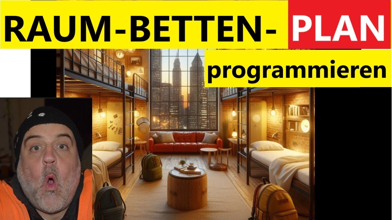 Einfacher Zimmer-Betten-Plan programmieren - Frontend-Entwicklung  - Klassenarbeit