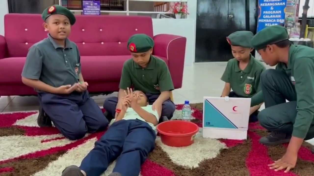 BANTU MULA (TKRS PUTERA)  KECEDERAAN KEPALA DAN TANGAN