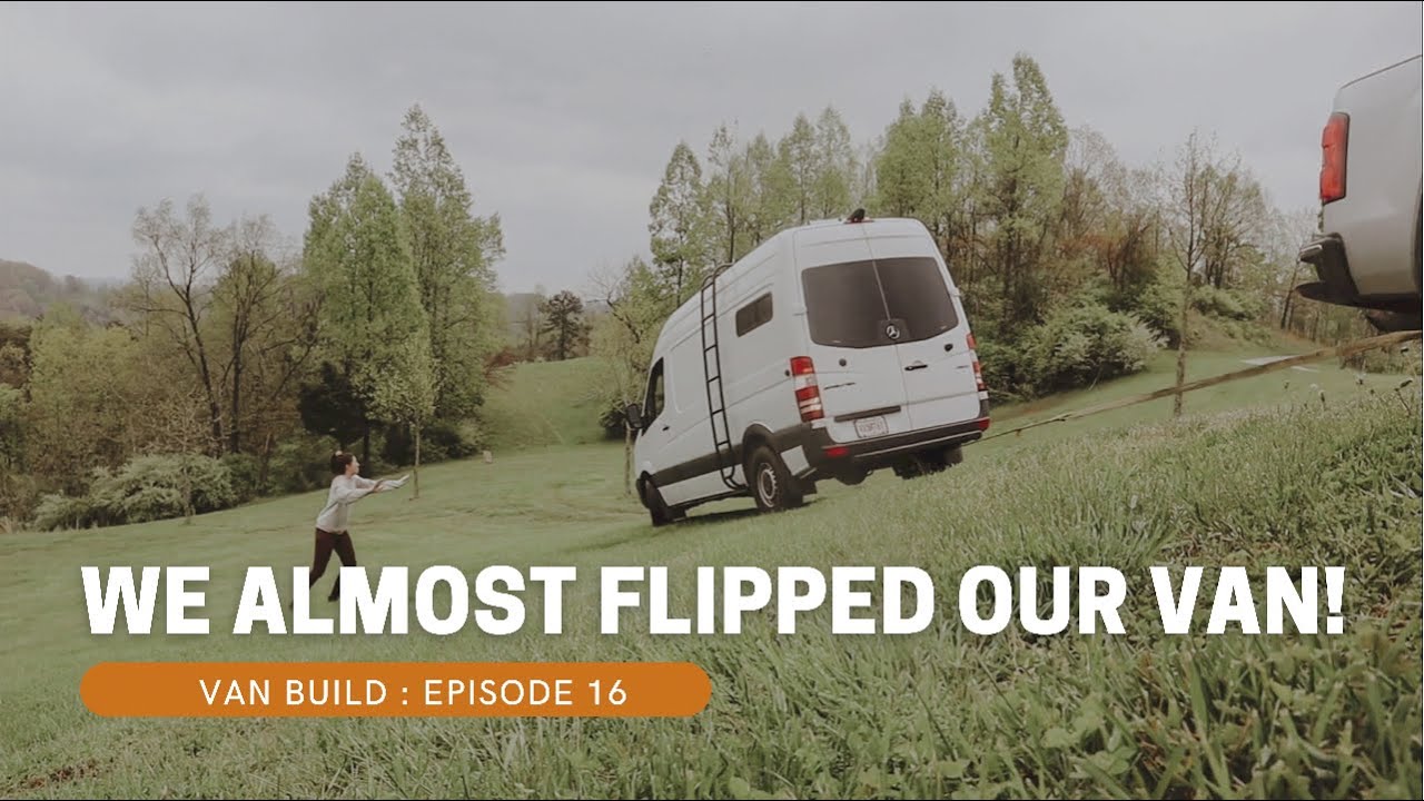VAN BUILD | Cabinets and Countertop Installation
