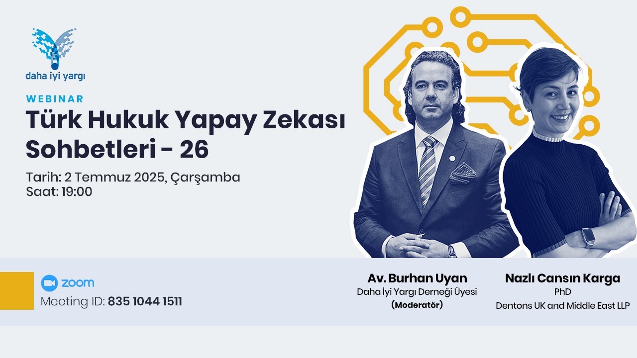 Canlı Yayın: Türk Hukuk Yapay Zekası Sohbetleri - 26