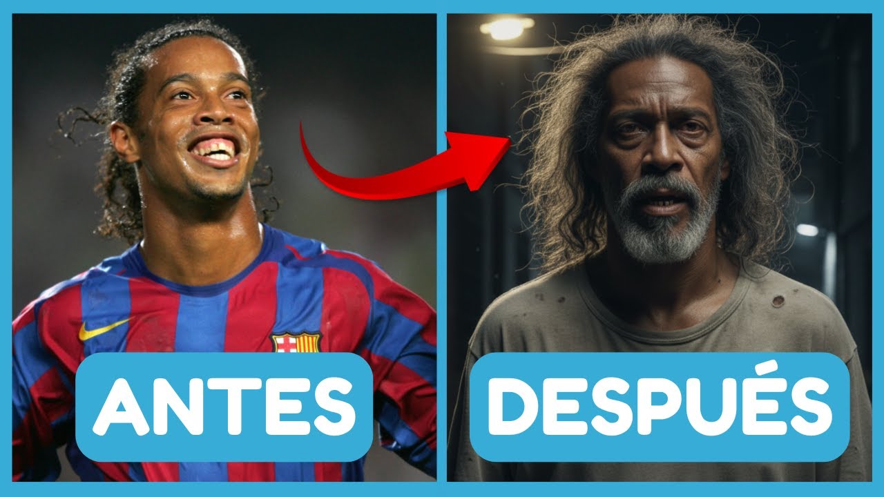 ESTRELLAS del FUTBOL de ANTAÑO | ANTES Y DESPUES