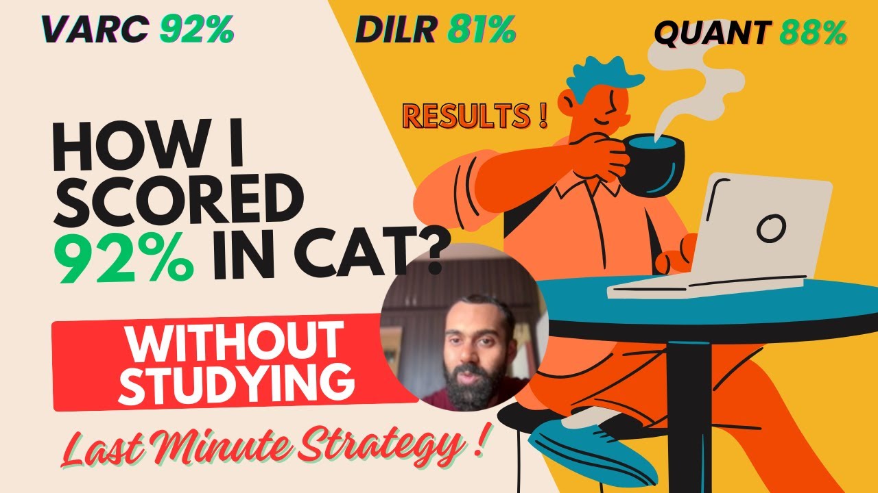 How to score 90 Percentile in CAT without studying 👨‍🎓