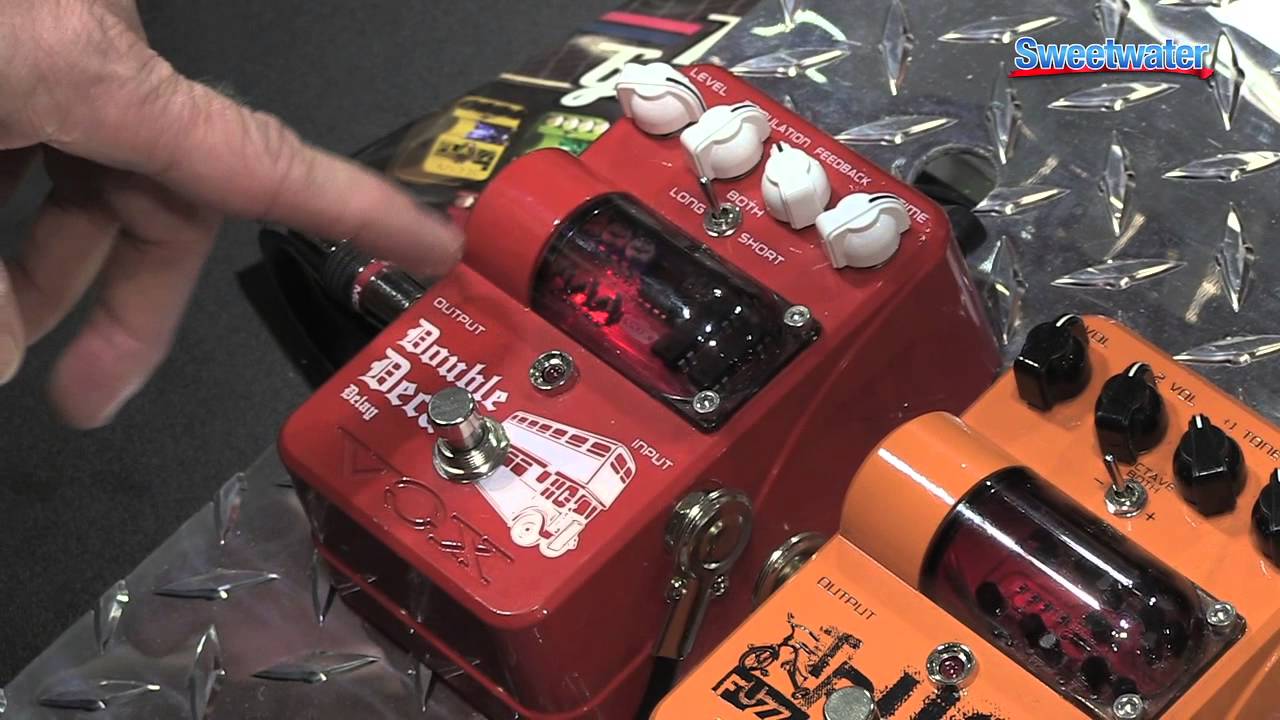 Vox Double Deca Delay Pedal Demo - Sweetwater at Summer NAMM 2013