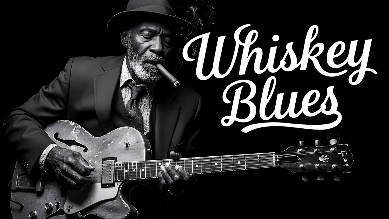 Smooth Slow Blues Guitar Whiskey Blues | Radio JBS Vol.86