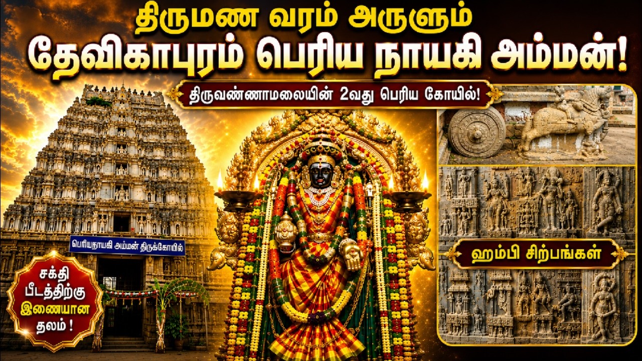 பெரியநாயகி அம்மன் கோயில்| தேவிகாபுரம்| திருவண்ணாமலை| Periyanayaki Amman Temple| Devikapuram