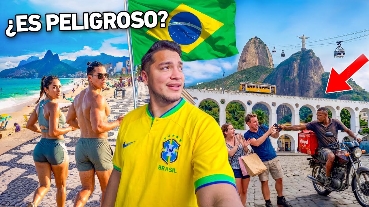 Llegu&eacute; a R&Iacute;O DE JANEIRO BRASIL 🇧🇷😱 NO ES LO QUE TODOS CREEN