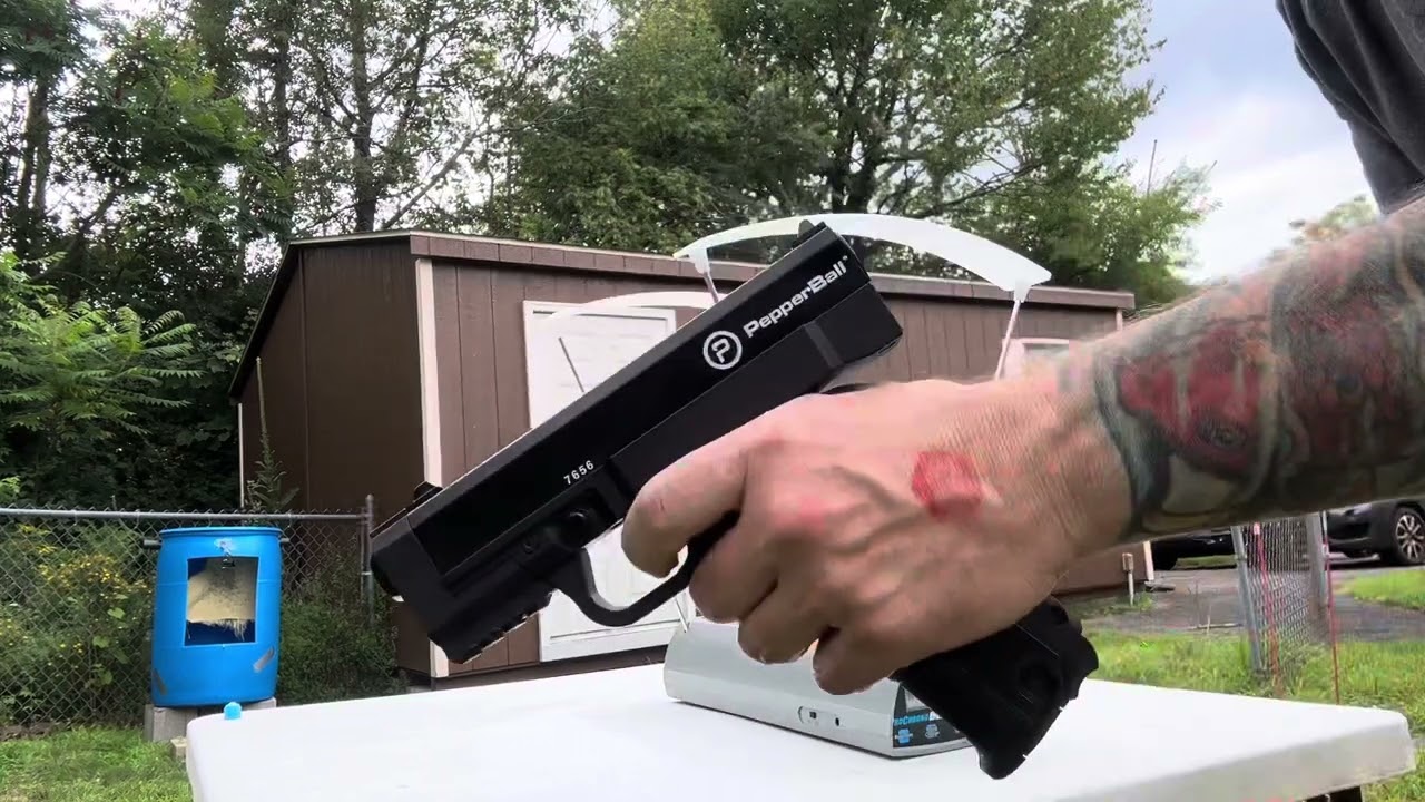 Pepperball TCP — надежная самооборона 36 джоулей
