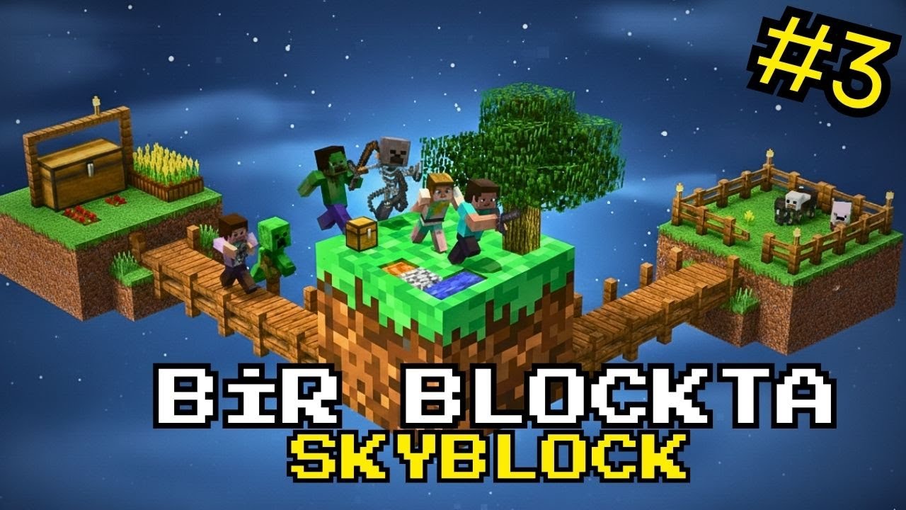 1 BLOKTA SKYBLOCK - MONSTER PARTY #3