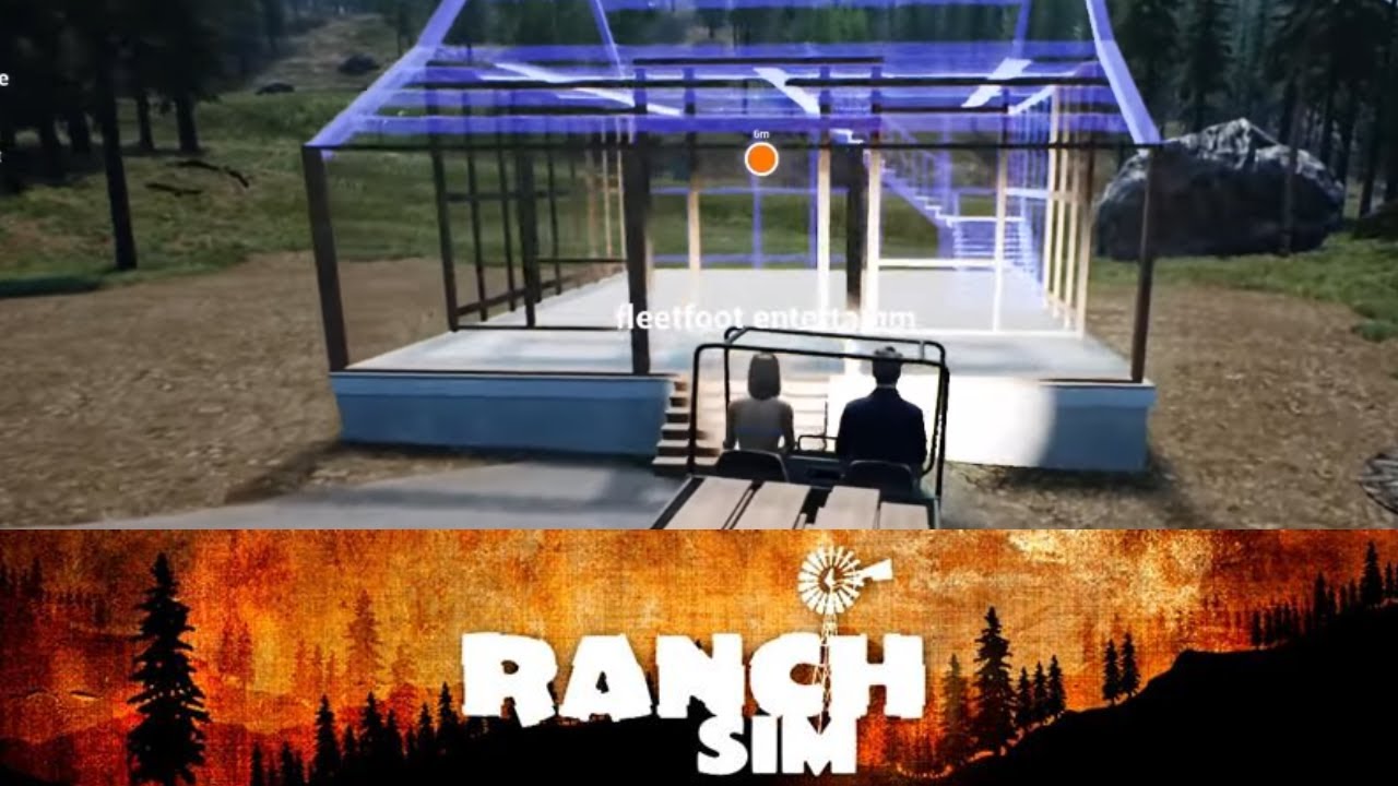 Ranch Simulator Multiplayer | Episode 4 - Building our House