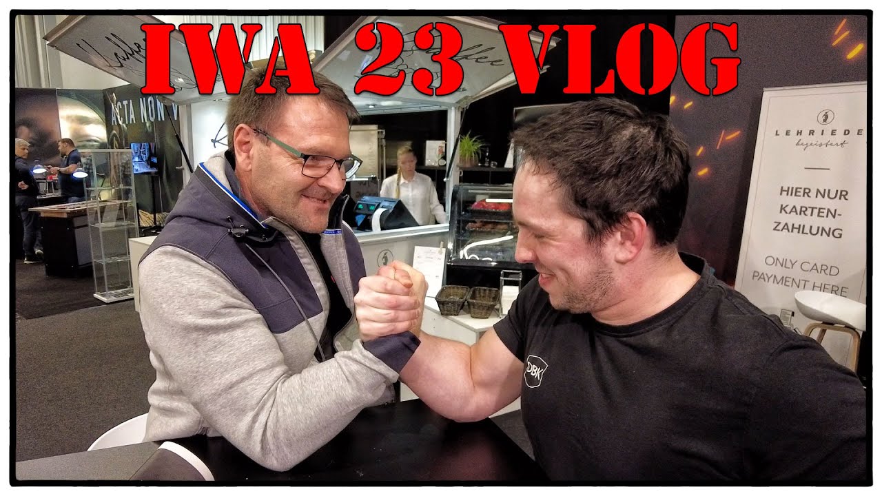 IWA 2023 Nürnberg - Backstage Vlog Video (Tools For Gents)