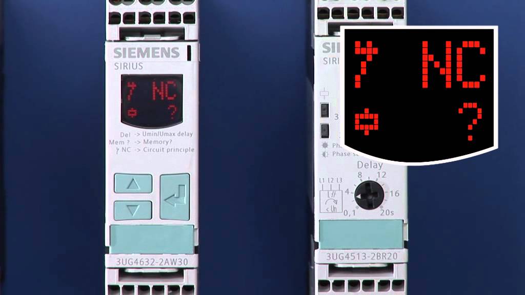 Spannungs&uuml;berwachung mit dem Relais SIRIUS 3UG4