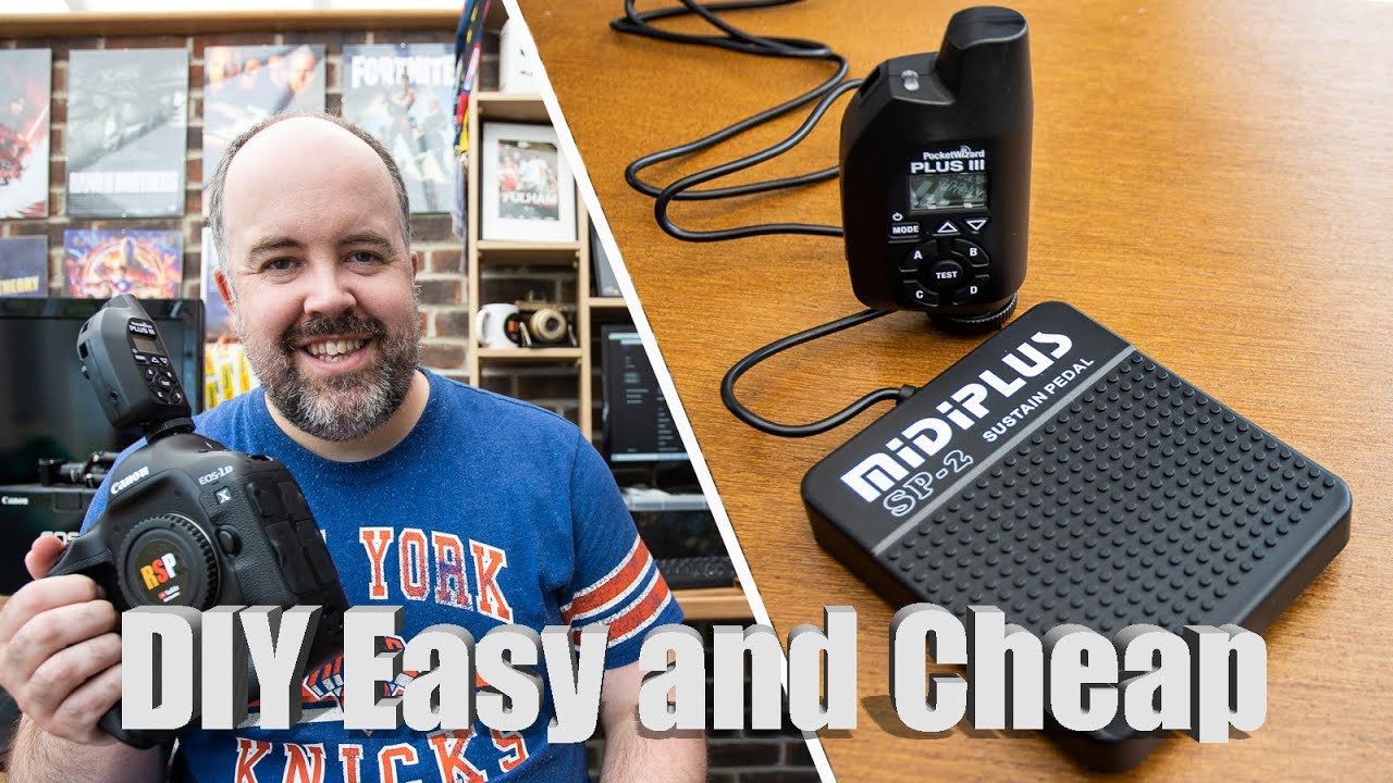 How to make a foot pedal trigger for a remote camera and Pocket Wizard