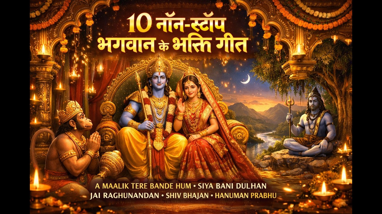 राम-सीता विवाह और हनुमान जी के १० सुपरहिट भजन | Non-Stop Devotional Jukebox 2026