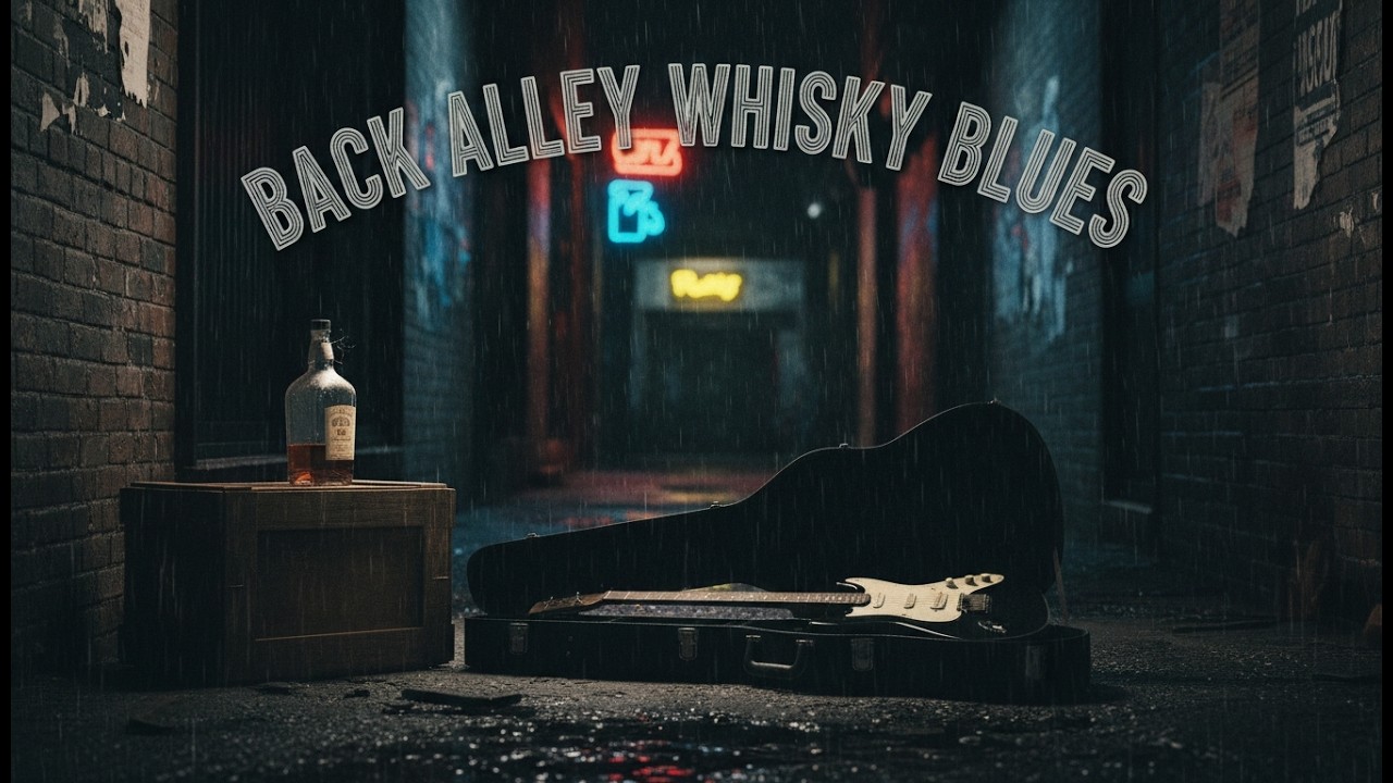 Back Alley Whisky Blues – Fast Roadhouse Groove ( Electric Blues Driving Beat)