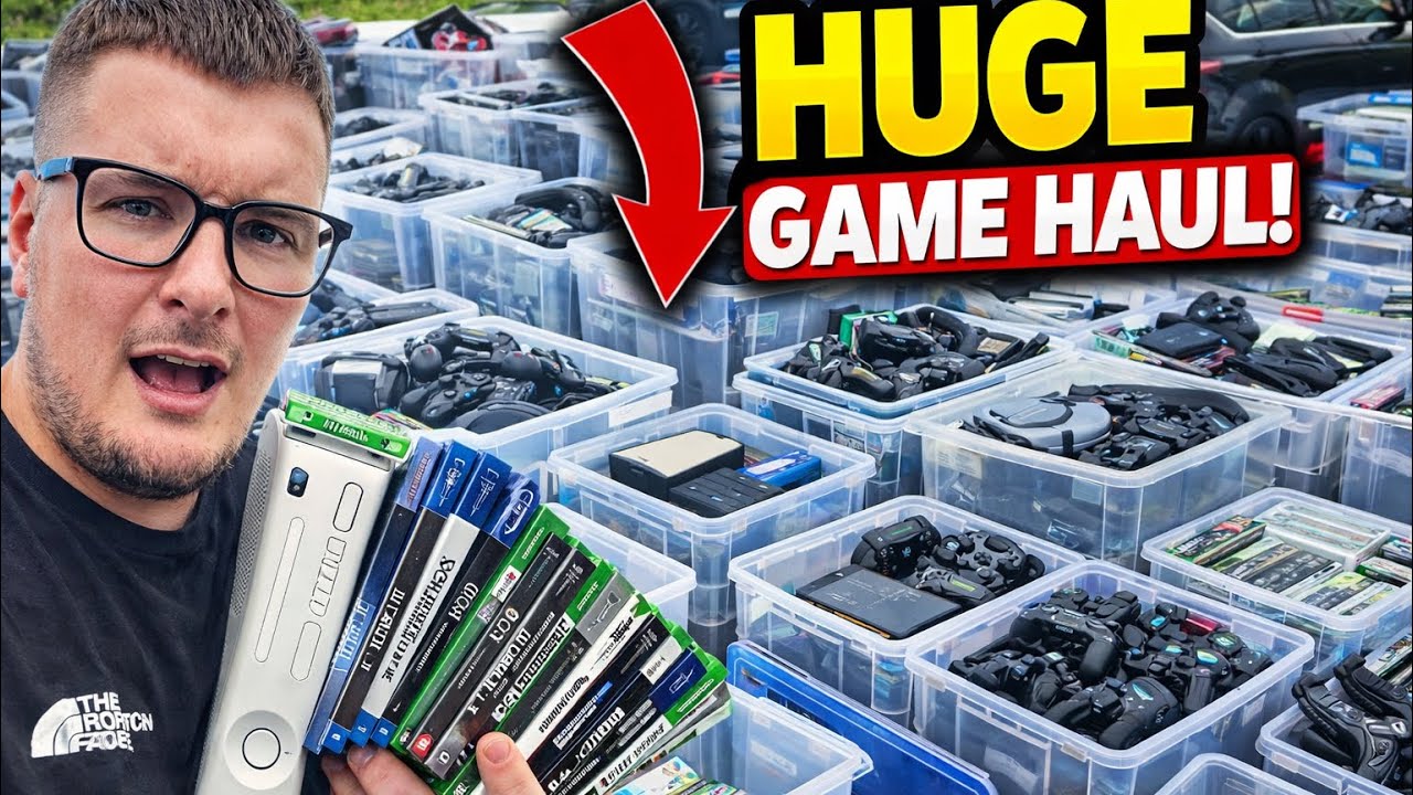 Я потратил все до копейки на одном прилавке на блошином рынке.