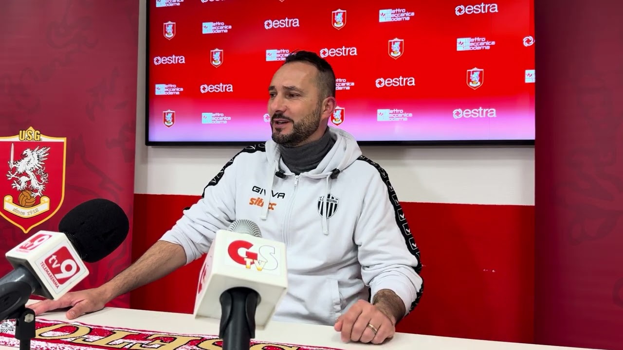 Gs Tv - il tecnico Calori Simone dopo Us Grosseto-Trestina 2-1