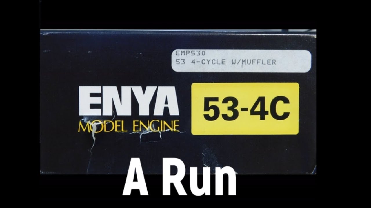 Enya 53-4C A Run