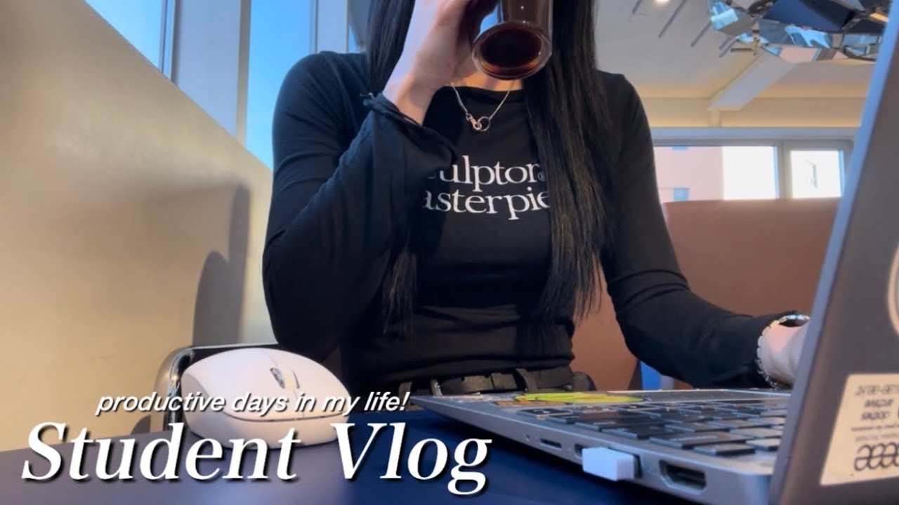 💊약대생vlog｜자소서, 포트폴리오에 파묻힌 일상 브이로그ㅣ온라인 수업 개강ㅣ동기들과 강릉 워케이션ㅣ주6 운동ㅣ할 일과 약속 사이 균형 잡기!