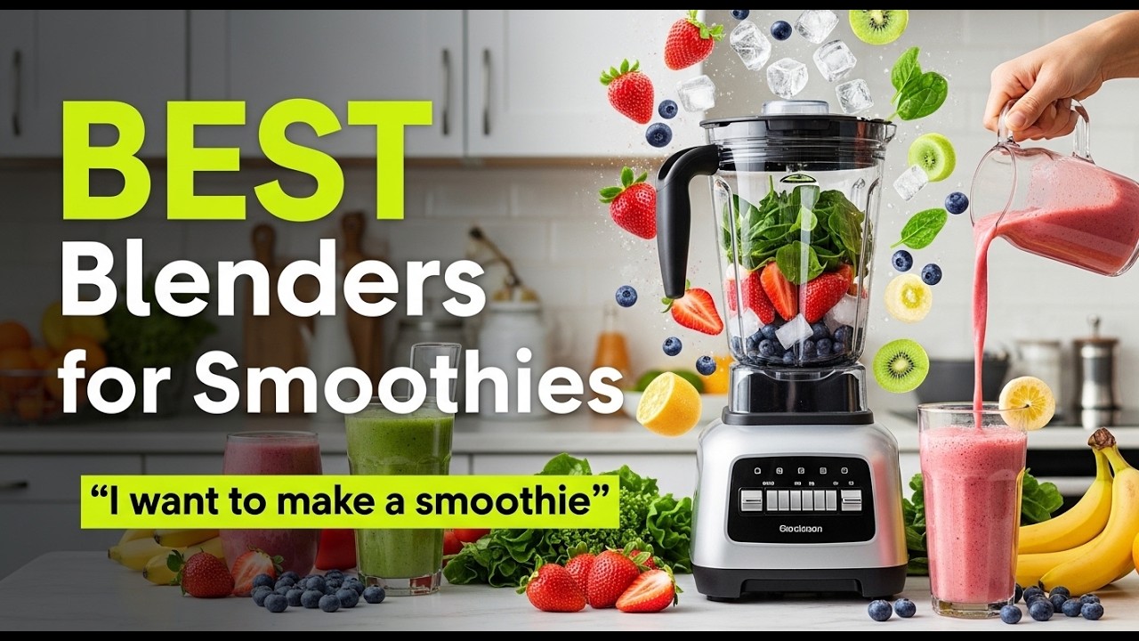 TOP 5 Best Blenders For Smoothies 2026 | The Ultimate Blender For Perfect Smoothies Every Time