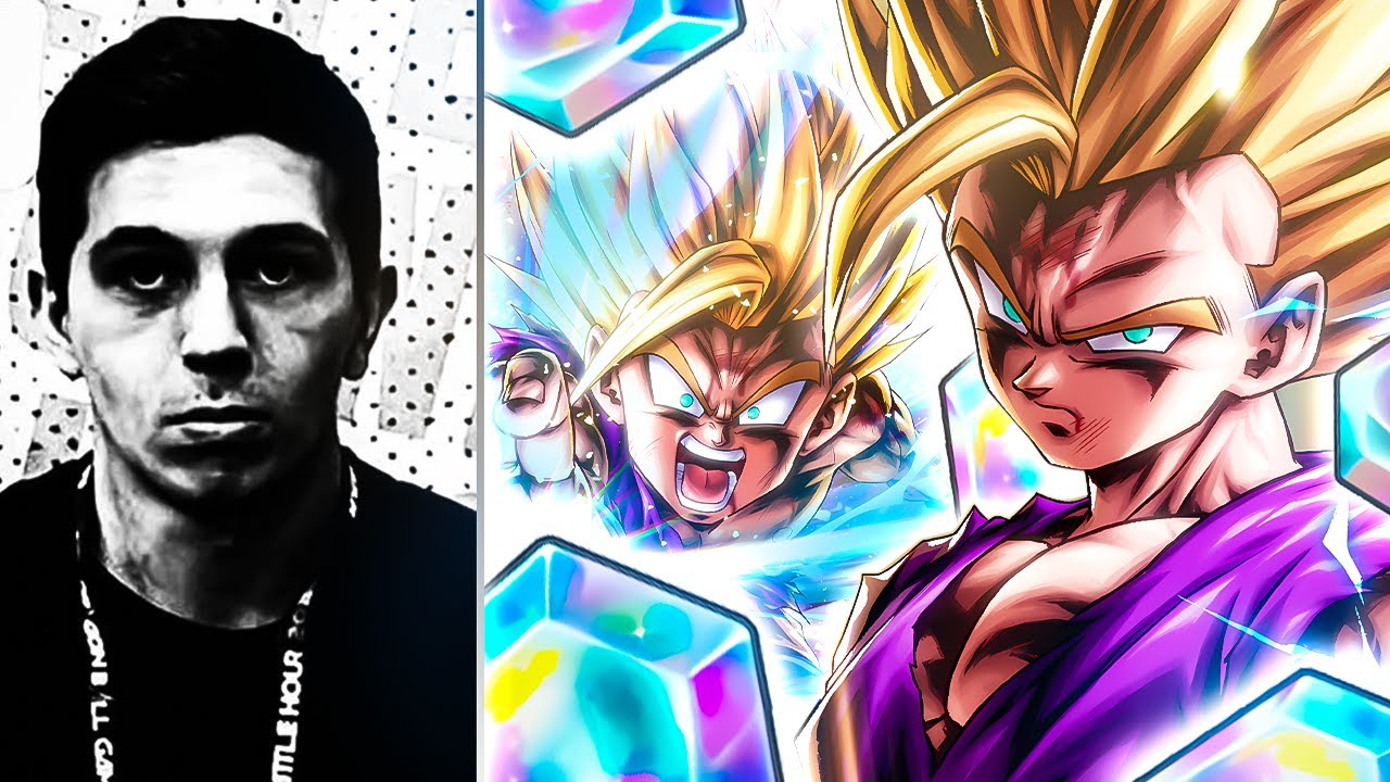 Dragon Ball Legends cursed my LF SSJ2 Gohan summons....